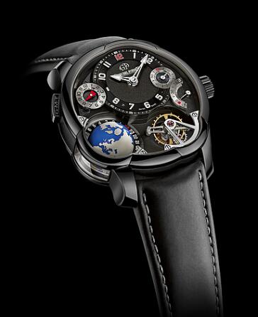 Replica Greubel Forsey Watch GMT Black Titanium Men Replica Greubel Forsey Watch GMT Black Titanium Men